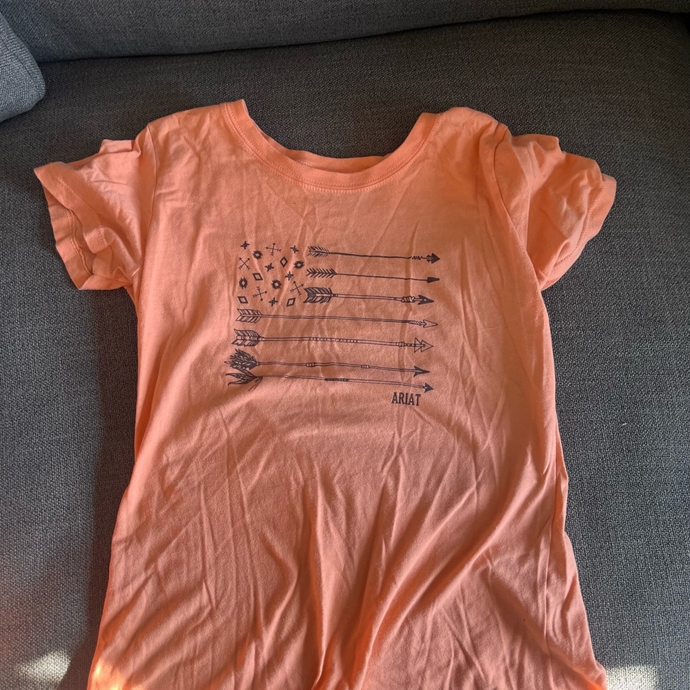 Ariat Women’s Orange Graphic Tee